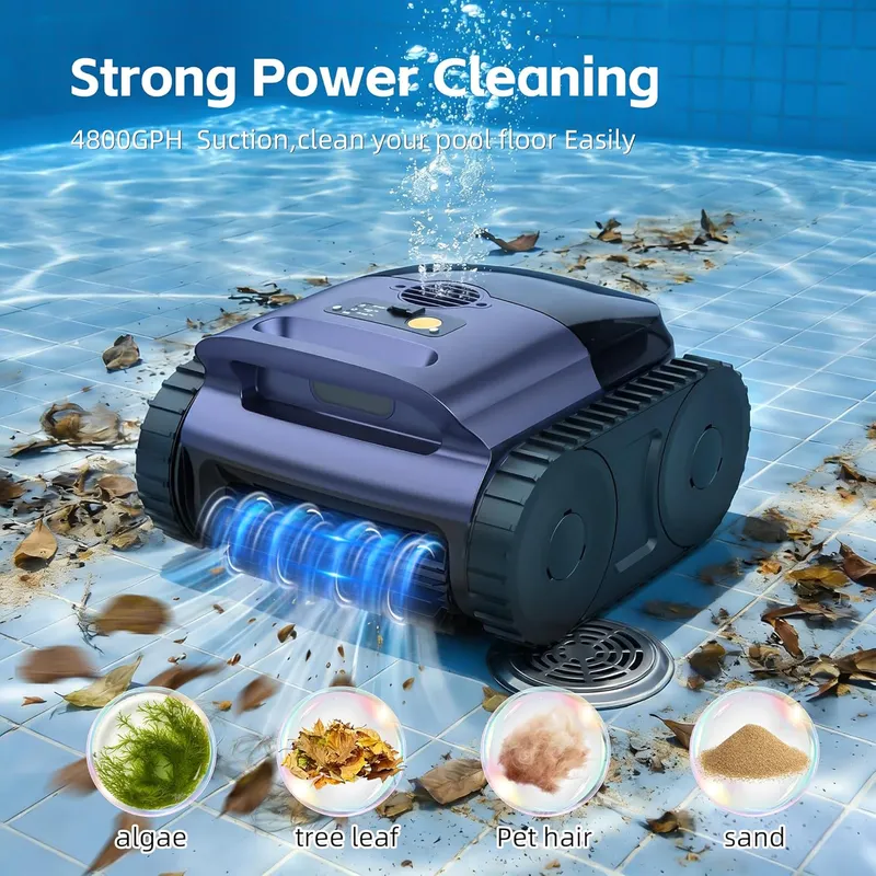 ABNEMEN Pool Vacuum, Navy Blue